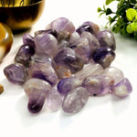 1/2 lb Amethyst Tumbled Gemstones - Choose 1,3,5 Bags (TS-29)