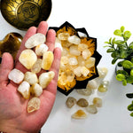 1lb Citrine Tumbled Gemstones - Medium Size (TS-13)