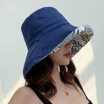 Wide Brim Cotton Summer Hat