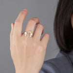 Pure Unconditional Love Sausage Dog Ring