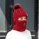 Winter Siamese Windproof Hat