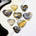 Lions Eye Jasper Crystal Hearts - By Weight