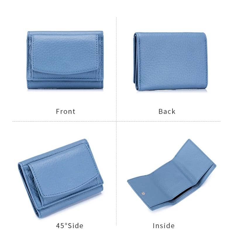 Handmade RFID Soft Leather Purse