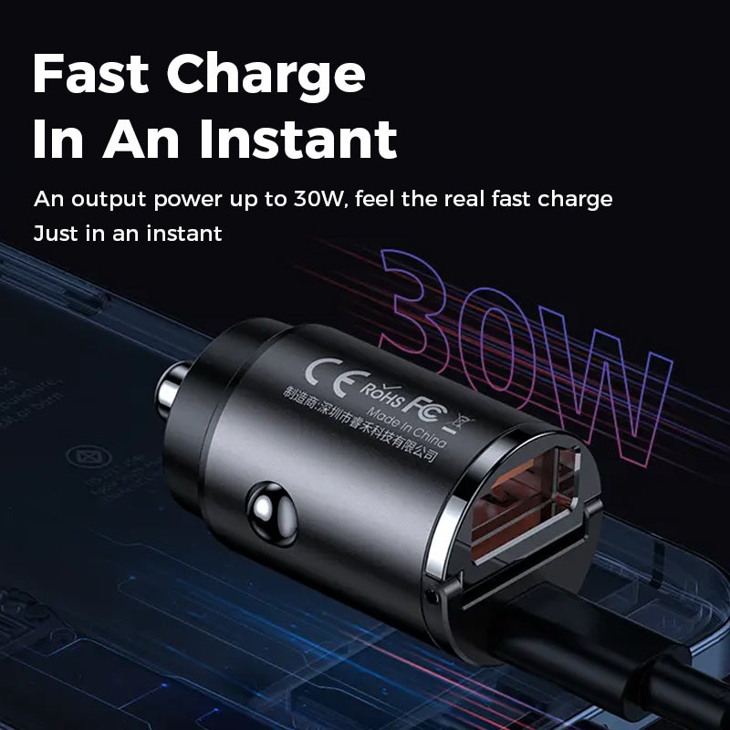 Multi Compatible Fast Charging Car Charger