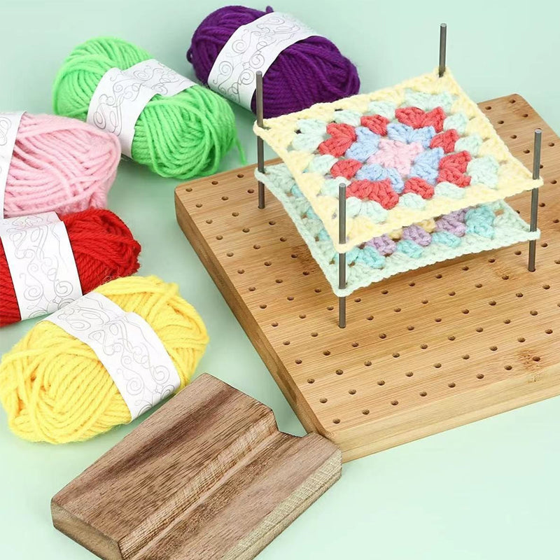 Crochet Blocking Board With Pegs