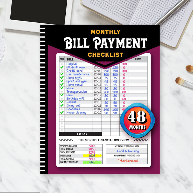 Bill Payment Management Book