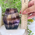 Fluorite Crystal Candle Holder