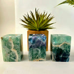 Fluorite Crystal Candle Holder - AA Grade