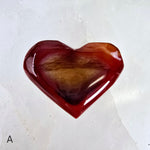 Carnelian Crystal Hearts - You Choose #2