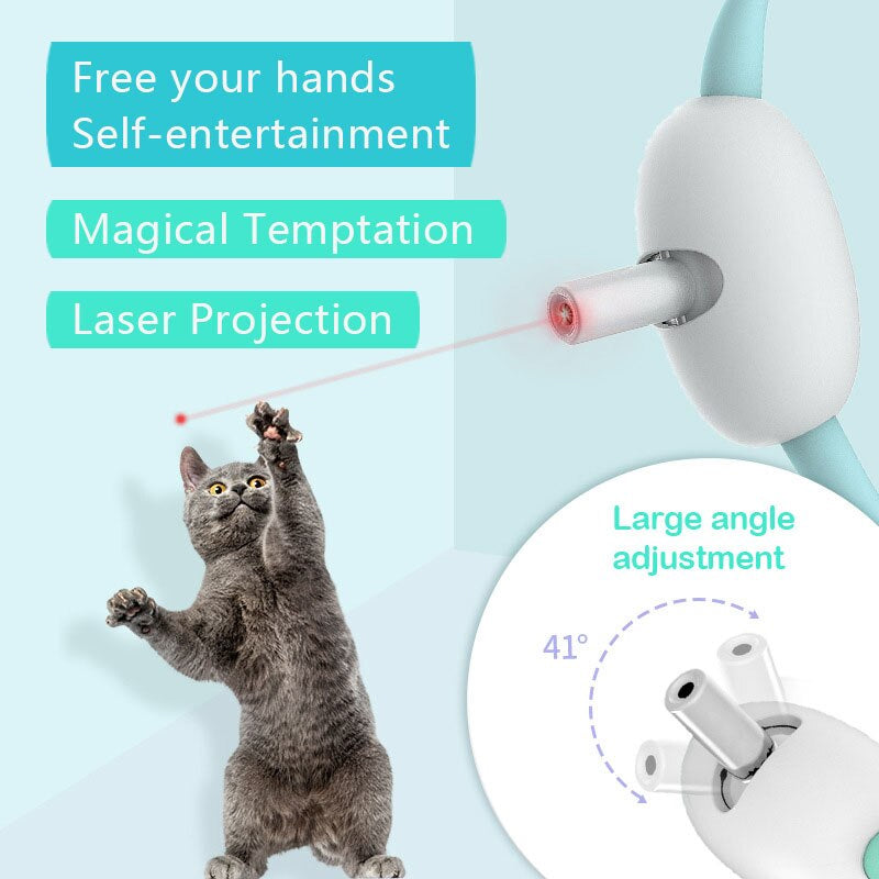 Wearable Laser Automatic Cat Toys