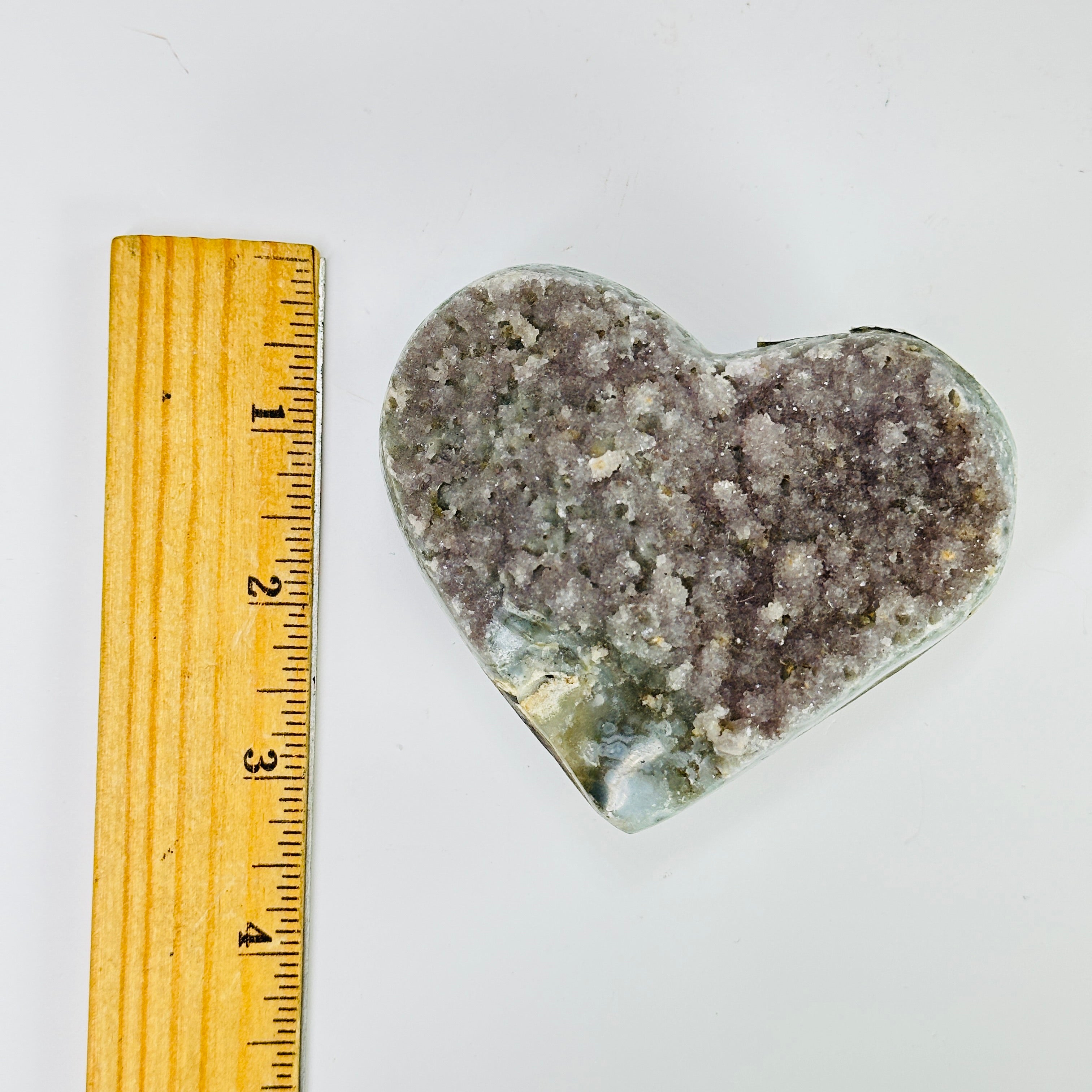 Amethyst Crystal Heart One-of-a-Kind