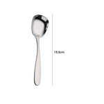 Square Head Stainless Steel Spoons