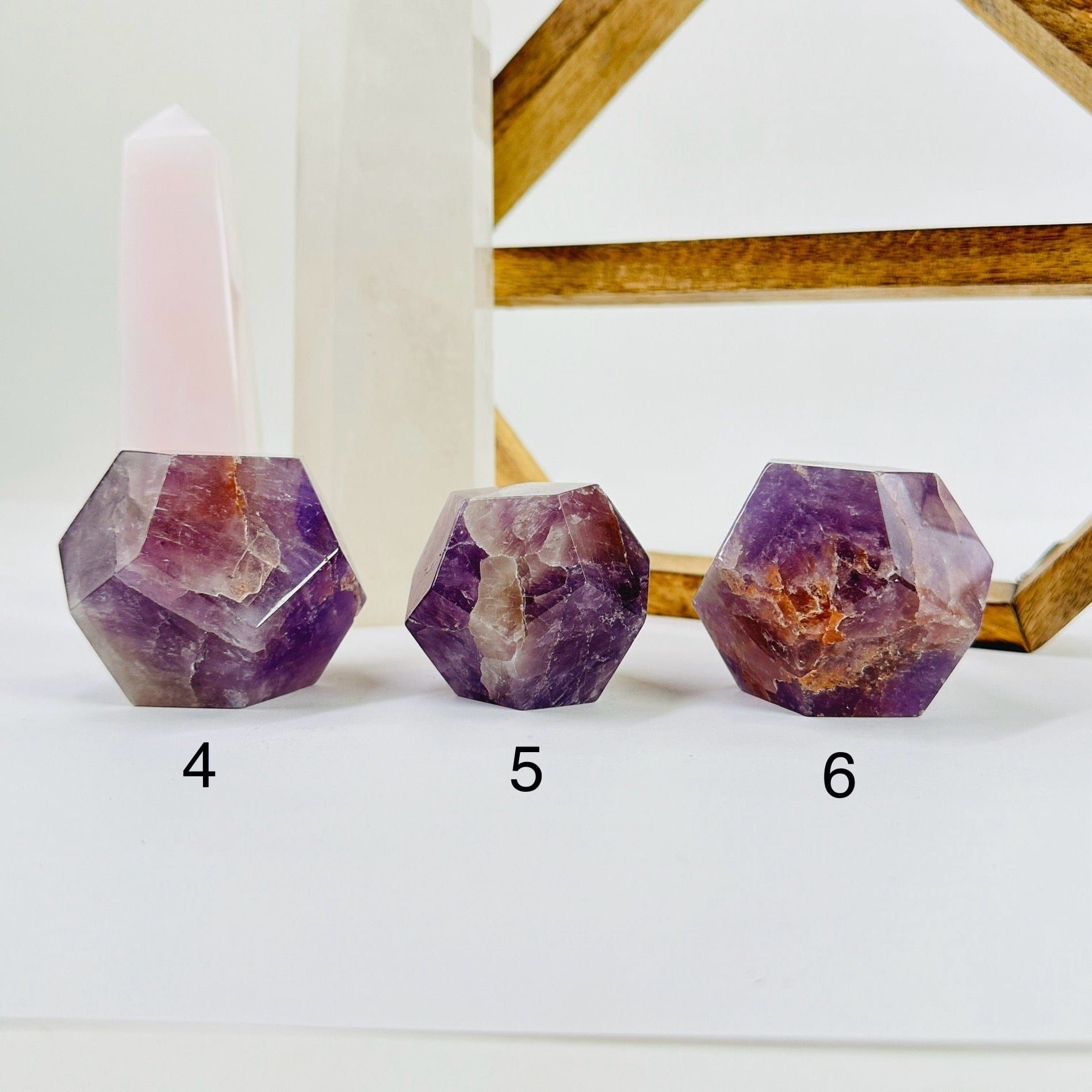 Amethyst Crystal Dodecahedron YOU CHOOSE