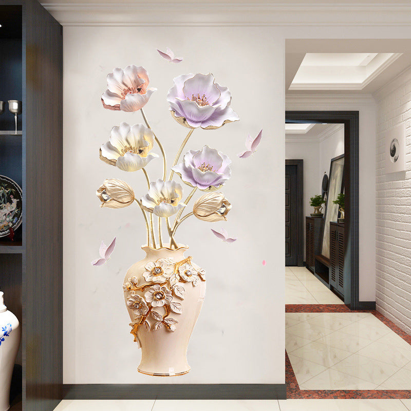 Flower Wall Sticker Wallpaper