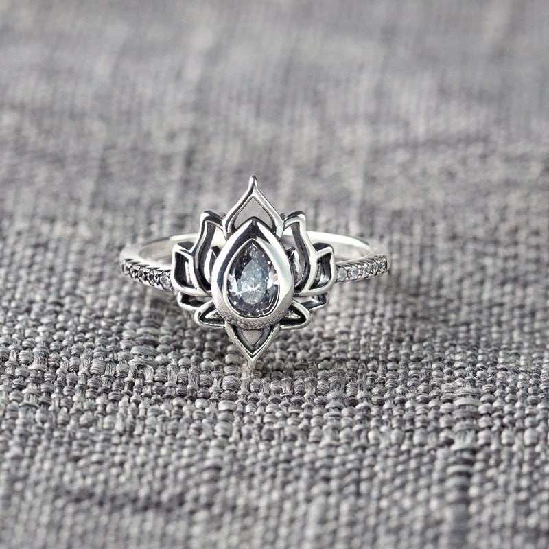 Begin Again Lotus Ring