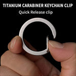 Carabiner Keychain Clip