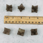 check stock Smoky Quartz Merkaba Star- Merkabah - Metaphysical - Meditation