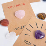 24 Pack Valentines Cards with Heart-Shape Crystals