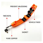 CapsLock Effective Motorcycle Grip Lock Security