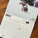 2024 Dogs Pooping in Beautiful Places Calendar