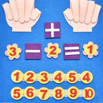 Felt Board Finger Numbers Counting Toy