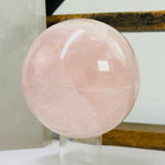 Rose Quartz Crystal Sphere OOAK