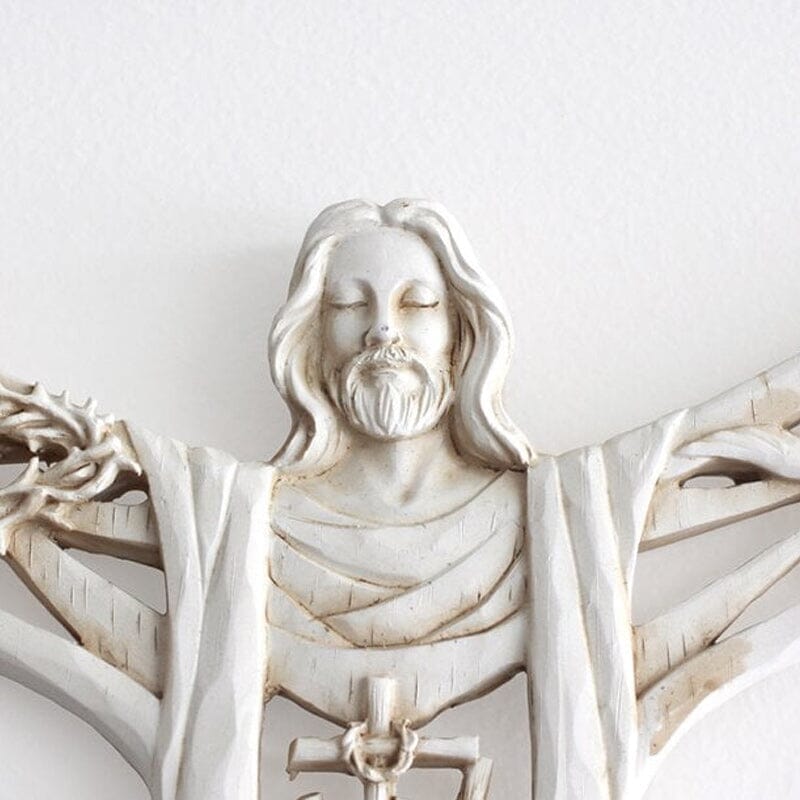 Risen Christ Wall Cross Jesus Figures