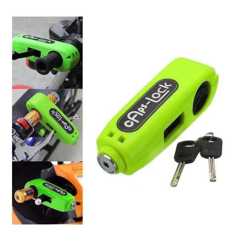 CapsLock Effective Motorcycle Grip Lock Security