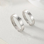 Love at First Kiss Couple Rings