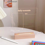 Acrylic Writing Board With Pen