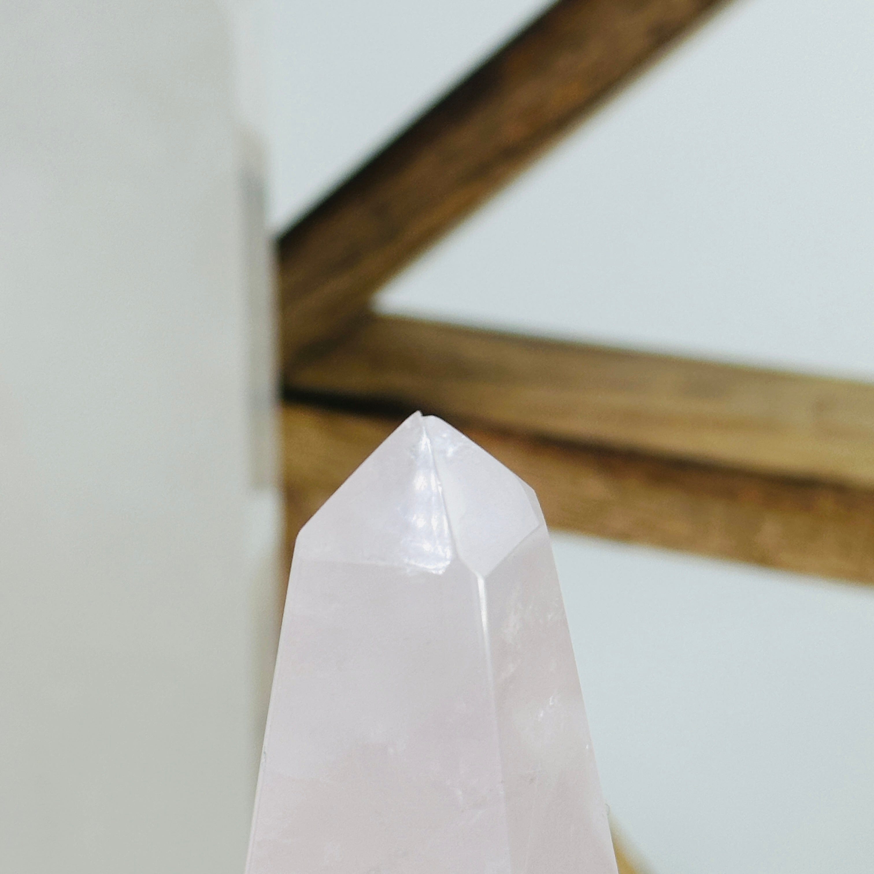 Large Rose Quartz Polished Crystal Tower Obelisk AS IS YOU CHOOSE