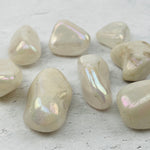 Angel Aura Quartz Tumbled Stones - Titanium Treated - YOU CHOOSE