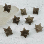 check stock Smoky Quartz Merkaba Star- Merkabah - Metaphysical - Meditation