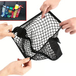 Plastic Bag Storage Mesh Bag (With adhesive tape)