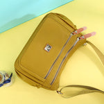 Multi-compartment shoulder bag