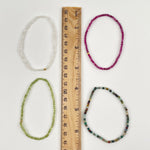 Gemstone Bracelets - 2mm-2.5mm - Faceted Cube High Quality