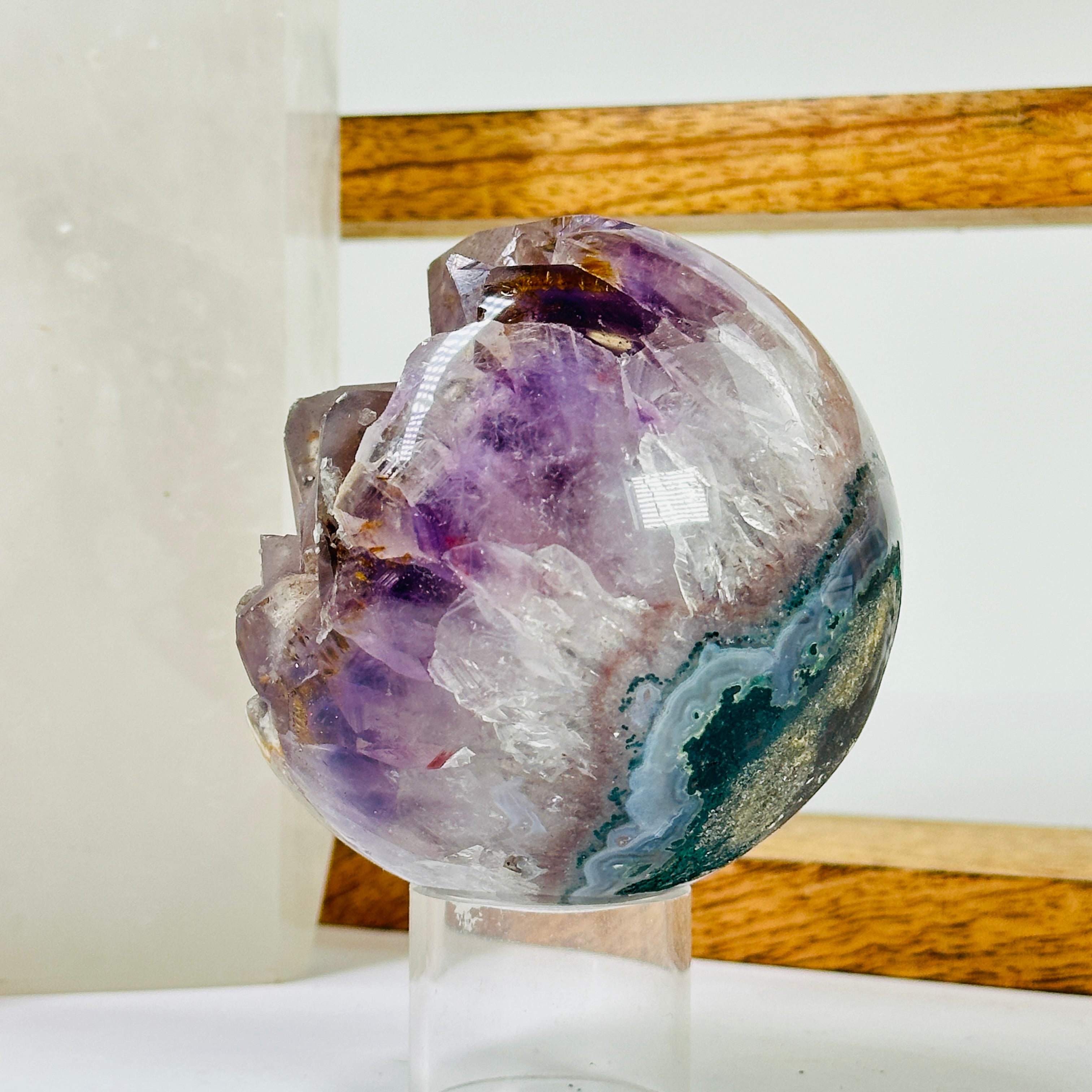 Amethyst Crystal Sphere One-of-a-Kind #6