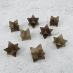 check stock Smoky Quartz Merkaba Star- Merkabah - Metaphysical - Meditation