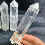 Tall Clear Quartz Tower