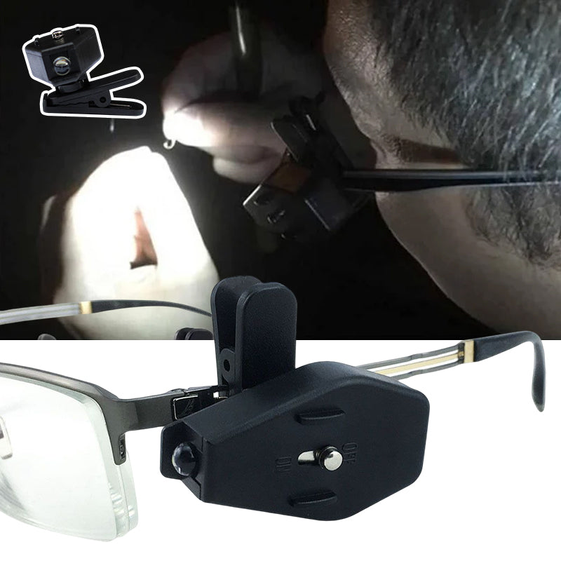 Led Glasses Clip-on Reading Light