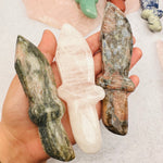 Crystal Gemstone Knives -Medium