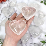 Crystal Quartz Heart