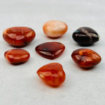 Carnelian Crystal Heart - CHOOSE WEIGHT