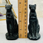 Black Obsidian Crystal Cat - Sophisticated Feline