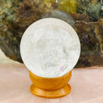 Clear Quartz Crystal Polished Spheres - By Weight