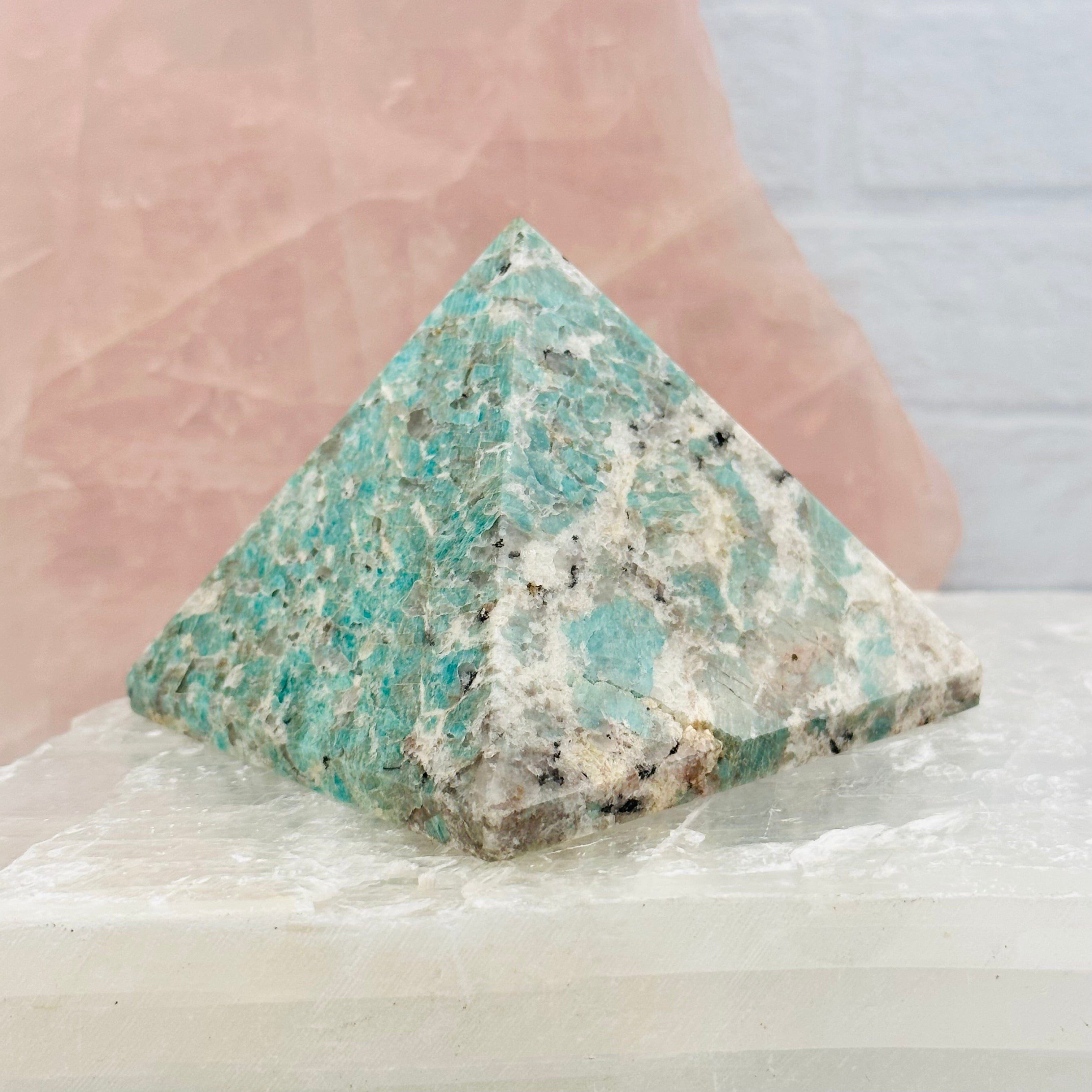 Amazonite Crystal Pyramids - By Weight