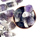 1/2 lb Chevron Amethyst Raw Points - (TS-55)