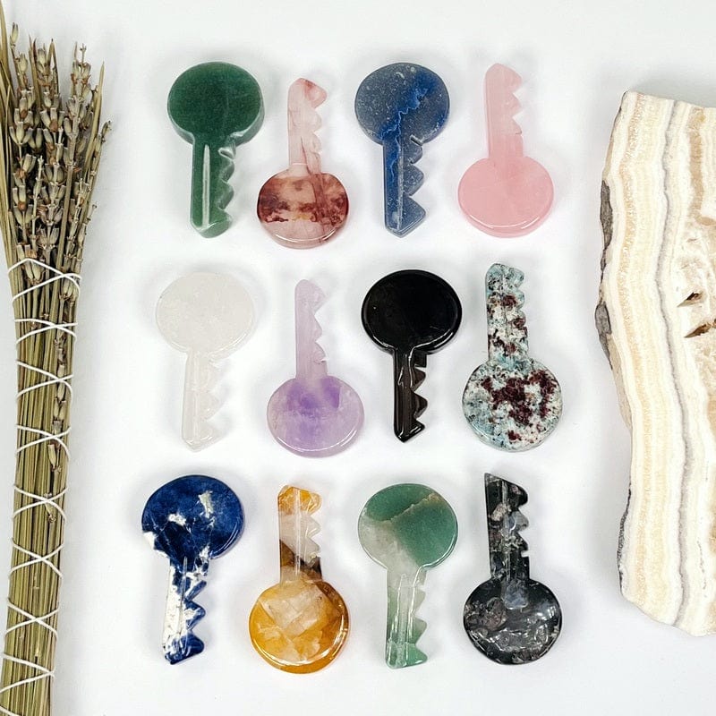 Crystal Gemstone Key Cabochons