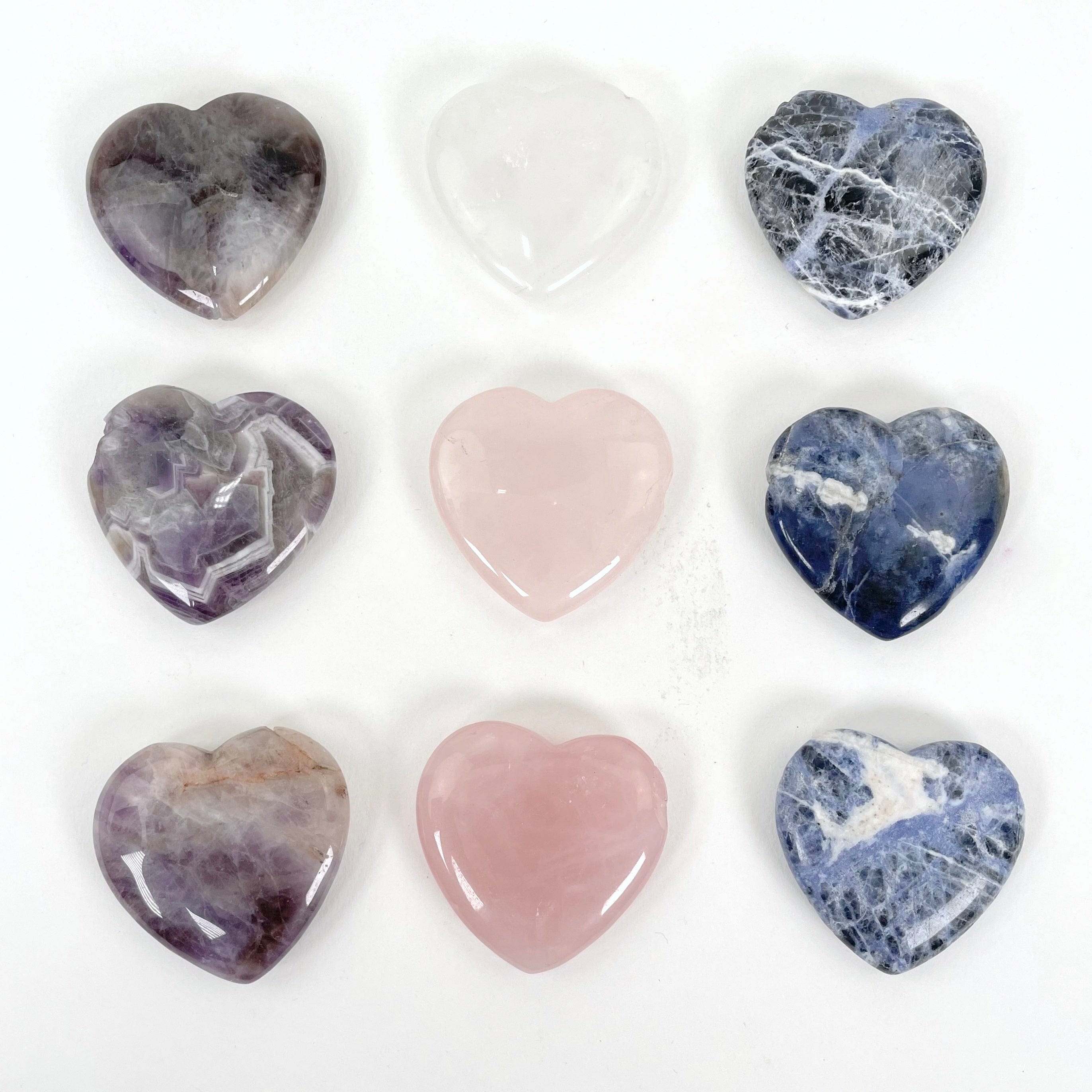 Polished Hearts - Choose Your Stone - AS IS