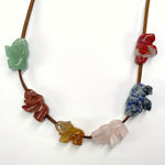 Gemstone Elephants - Side Drilled - You Choose Your Stone